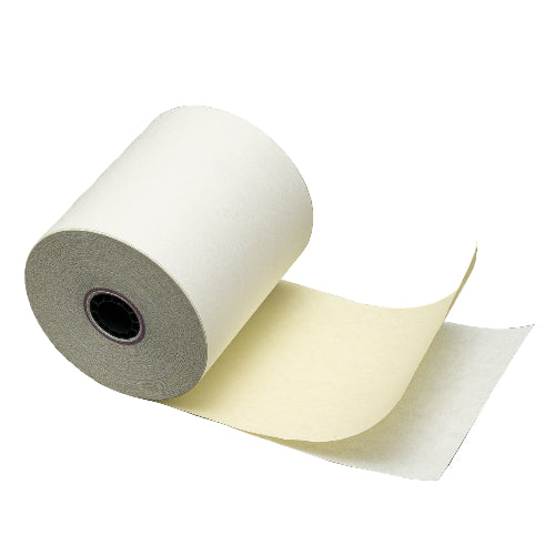 3" x 90' 50/case 2-Ply Carbonless Paper Roll